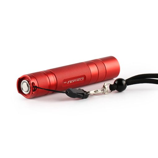 Convoy S2+ SSt20 flashlight, red