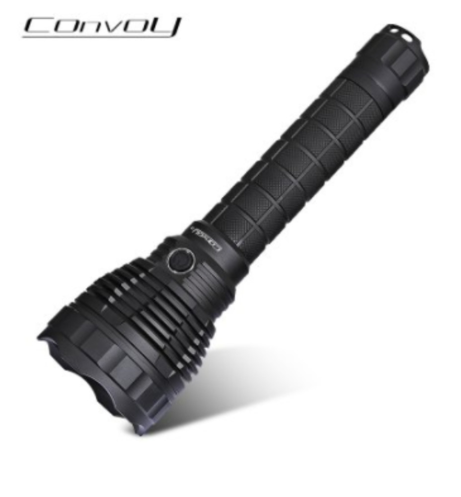 Black Convoy L6 flashlight, XHP70.3 Hi