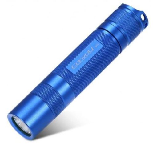 Convoy S2+ SSt20 flashlight, blue