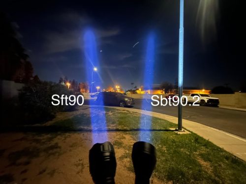 Convoy L21b flashlight SFT90 led, 1000 m range