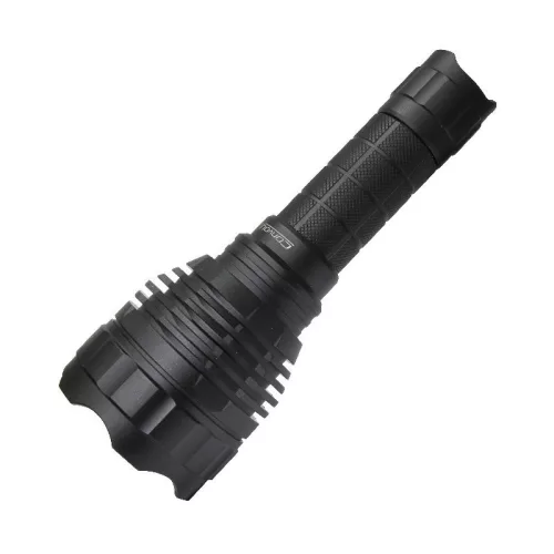 Convoy L21A flashlight with F150R LED, warm light, 5000 lumens brightness and approx. 1100 m range