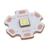 Convoy L21B flashlight with F45R LED, 2760 lumens of output and an approximate 1360 m beam distance, with 4000 K light.