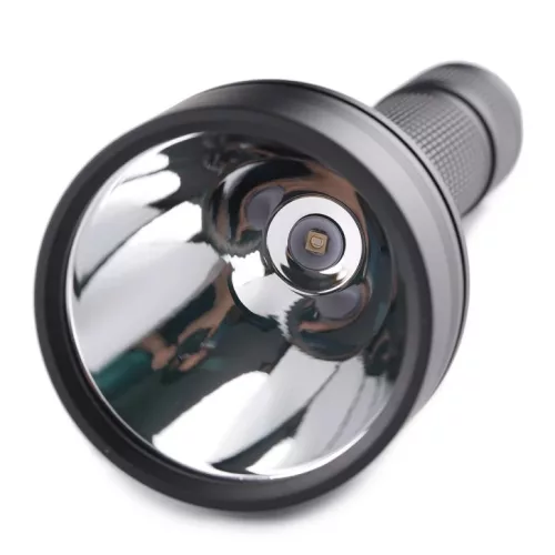 Convoy L21B UV 365nm 21700 flashlight with SBT-10X-UV，ZWB2 filter installed