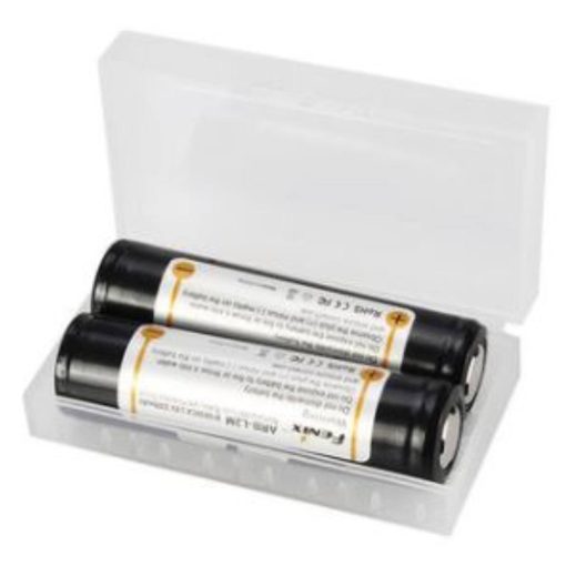 18650 battery case for 2 batteries