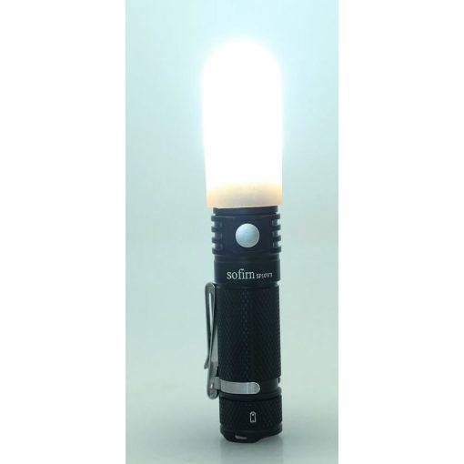 Flashlight diffuser with 20 mm inner diameter