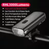 Rockbros RHL3000 front bicycle light