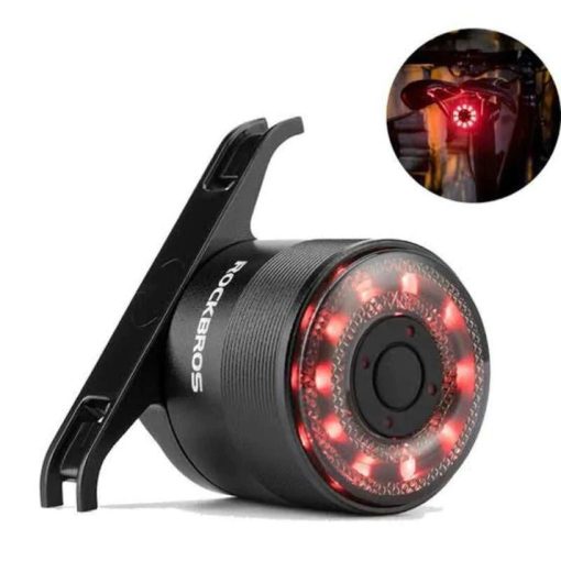 Rockbros Q1 rear bicycle light, can be mounted on a seat