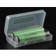 18650 case for 2x protected battery