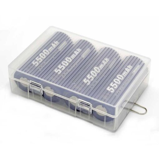26650 battery case for 4x battery