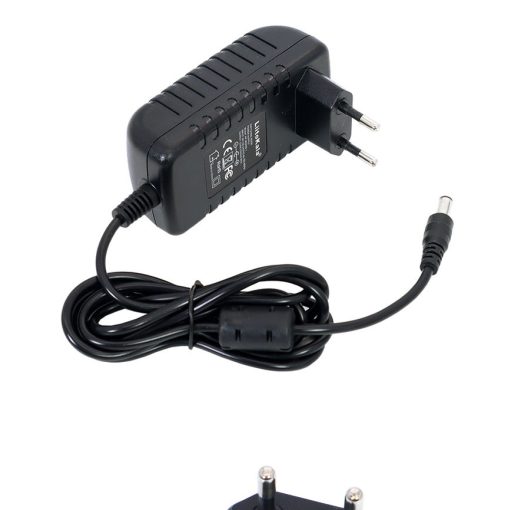 12 V 3A wall charger with 5.5 mm plug