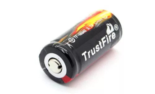 TrustFire 16340 battery with pcb