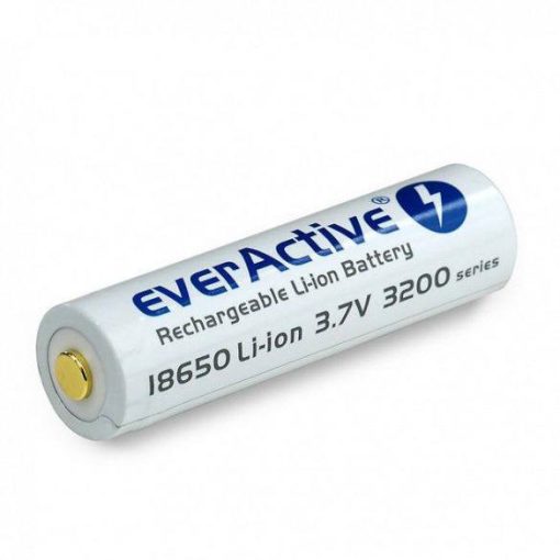Everactive18650 3200 mAh protected rechargeable li-ion battery with micro USB input