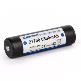 Keeppower 21700 battery  P2165C 6500mAh protected