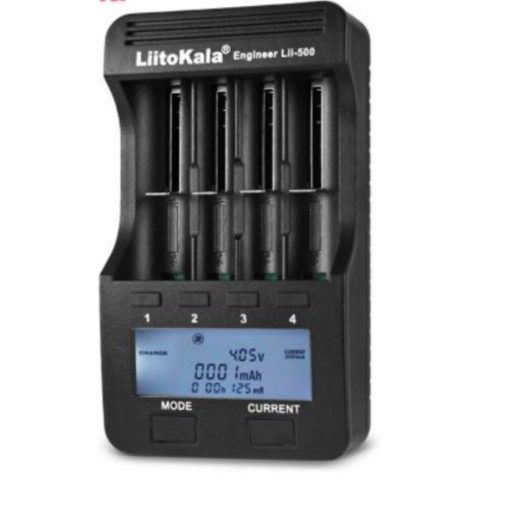 LiitoKala Lii-500 LCD Screen Display Smartest Lithium And NiMH Battery Charger