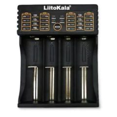 LiitoKala Lii - 402 Battery Charger - Black USB