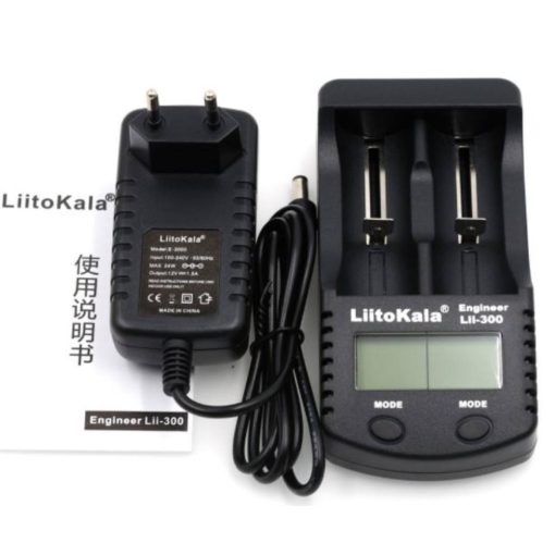 Liitokala Lii - 300 2 Channel LCD Smart Charger