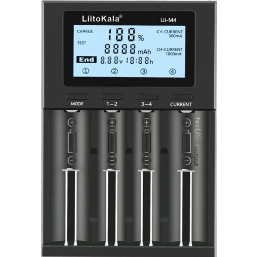 LiitoKala Lii-M4 charger with test function