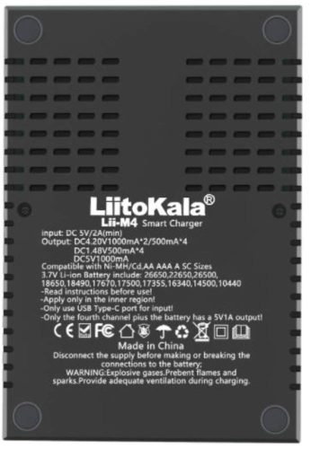 LiitoKala Lii-M4 charger with test function