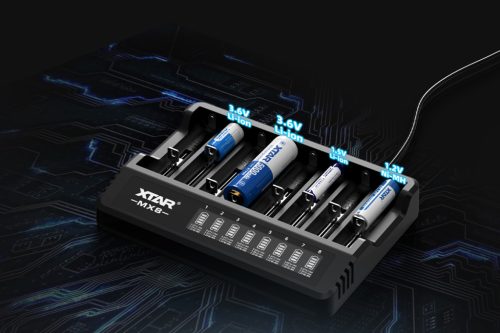 XTAR MX8 Smart Battery Charger