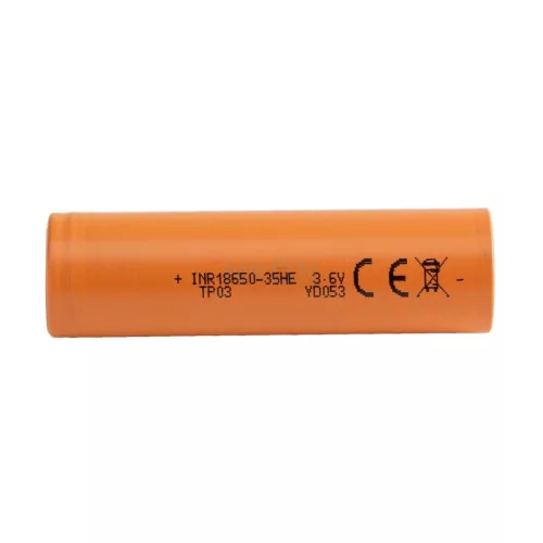 Tenpower INR18650-35HE 3500mAh battery 10A