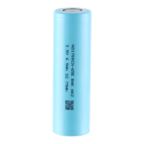 BAK 65E 21700 6500mAh 25.4A Li-ion Battery