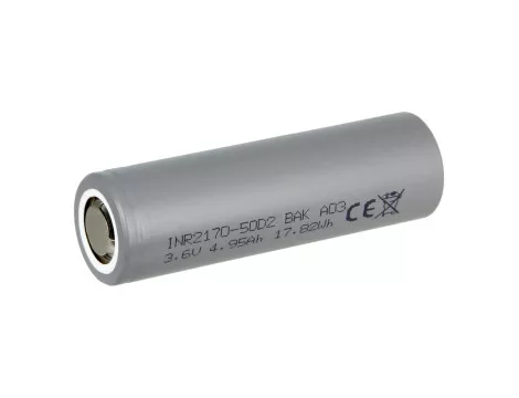 BAK INR21700-50D2 5000mAh 60A Li-ion battery