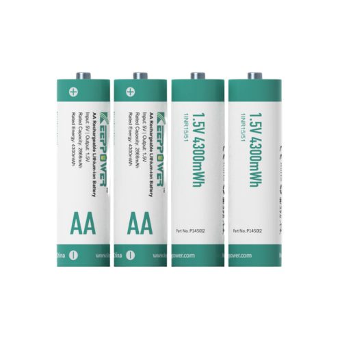 Keeppower P14502 AA 1.5V 2866mAh Rechargeable Li-ion Battery