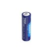 XTAR AA 1.5V 3960 Li-Ion 2500mAh with innovative touch battery level indicator and low battery indicator