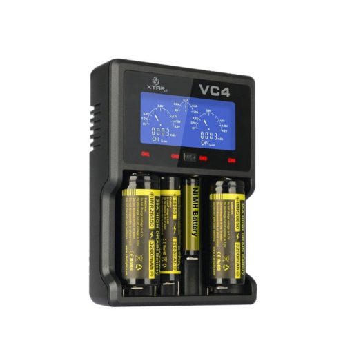 XTAR VC4 LCD Screen USB Battery Charger For 18650 26650 14500 Battery