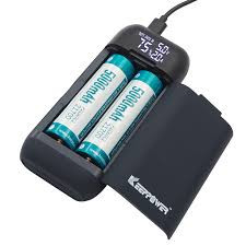 Keeppower PD2 rechargeable travel charger & power bank for Li-ion batteries