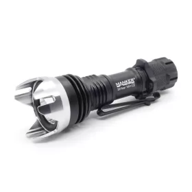   Manker Striker LUMINUS SFT40 LED Removable SS Strike bezel Tactical Flashlight Max 500 Meters Torch Lamp with 2600mAh OTG 18650
