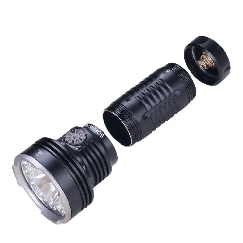 Sofirn IF30 EDC Powerful Flashlight 12000lm 32650 Battery - The flashlight drains the battery even when not in use.