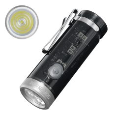   Sofirn SC02 Mini EDC 330lm 90 CRI LED Torch USB C Rechargeable Flashlight Keychain Lamp Sidelight with RGB Indicator