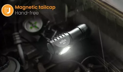 Sofirn HS10 USB C Rechargeable Mini 16340 Headlamp 1100lm LH351D 90CRI Angle Flashlight TIR Optics with Magnet Tail 2 Groups