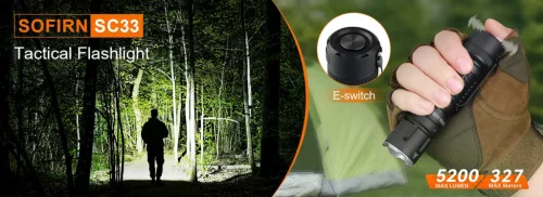 Sofirn SC33 Powerful EDC Flashlight with 5200 lumens