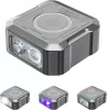  Sofirn SE1 Keychain Flashlight, 300 Lumens Small EDC Flashlight with UV Light & RGB, Rechargeable Mini Light with Magnetic Base, Waterproof Pocket Flashlight for Everyday Carry (Grey) 