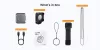  Sofirn SE1 Keychain Flashlight, 300 Lumens Small EDC Flashlight with UV Light & RGB, Rechargeable Mini Light with Magnetic Base, Waterproof Pocket Flashlight for Everyday Carry (Grey) 
