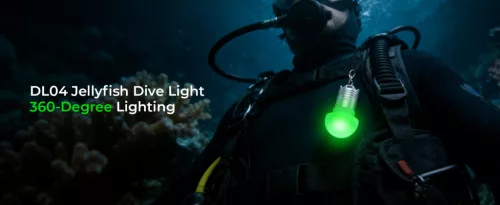 Wurkkos DL04 RGB diving Light
