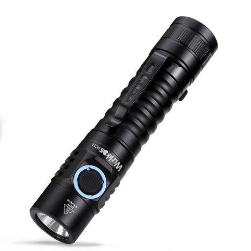 Wurkkos FC11 USB-C Rechargeable LED Flashlight 18650 1300lm LH351D with Magnetic Tail 2 Groups
