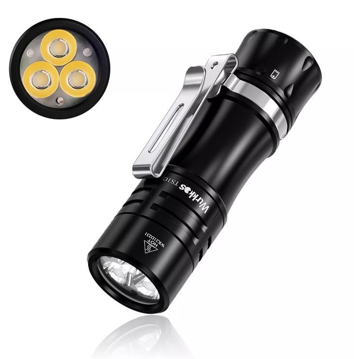 Wuben C5 Mini Rechargeable LED Flashlight Silver l 700 Lumens