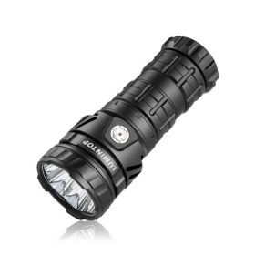   Lumintop Mach 5.0 flashlight with 15,000 lumens and 1200 m beam distance