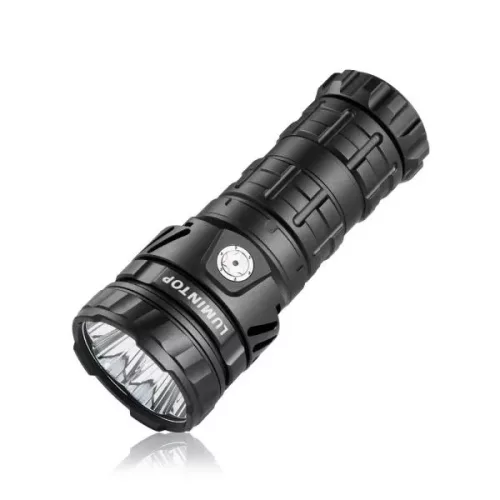 Lumintop Mach 5.0 flashlight with 15,000 lumens and 1200 m beam distance