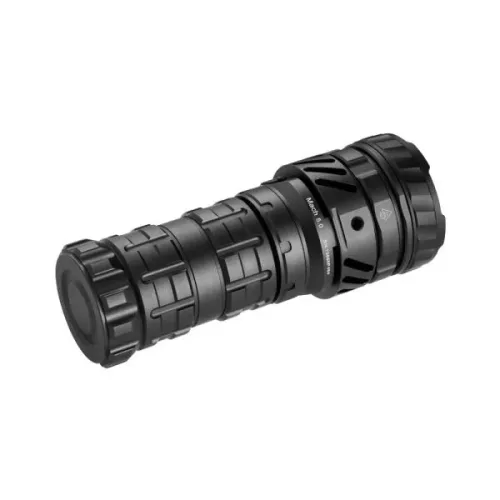 Lumintop Mach 5.0 flashlight with 15,000 lumens and 1200 m beam distance