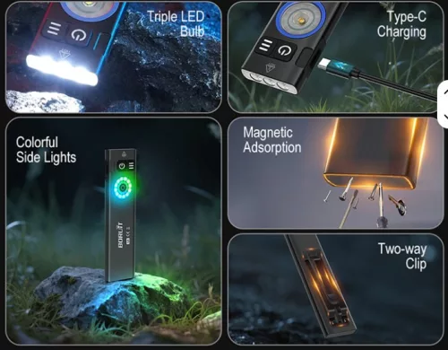 BORUiT YHX-0562 EDC Flashlight