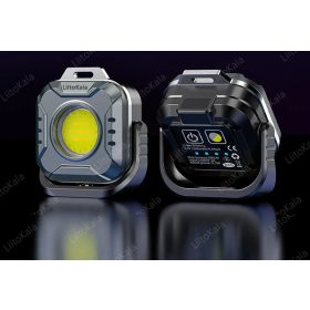  LiitoKala LF-986 Mini Work Light LED+COB 500LM Type-C Charging Interface 5V1A Input Built in 1200mAh Battery Flashlight