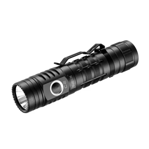 WUBEN C2 LED Flashlights High Power, 2000 Lumens Rechargeable LED Flashlight, USB Tactical Powerful IP68 Waterproof 7 Modes Flashlight