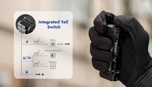 Wuben X4 Flashlight, black