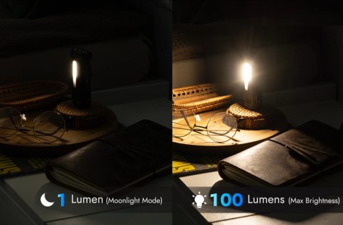 Wuben X4 Flashlight, black