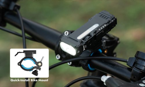 Wuben X4 Flashlight, black