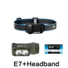 Wuben E7  Headlamp  SET 1800 lumens, Green, 6500K